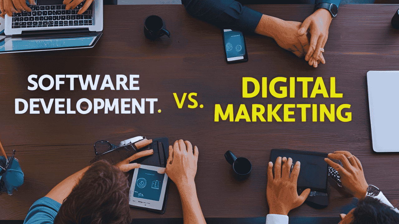 Software Development vs. Digital Marketing